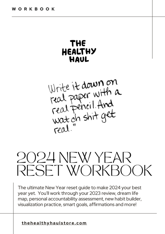 2024 New Year Reset Workbook The Healthy Haul