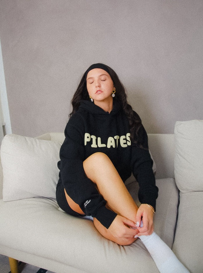 Pilates Hoodie Coal