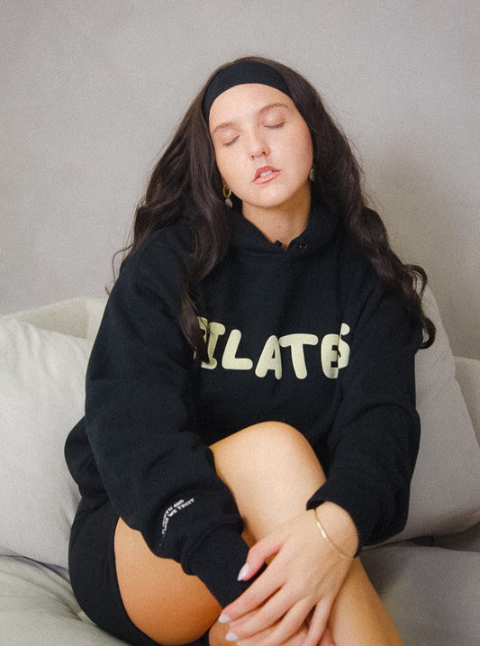 Pilates Hoodie Coal